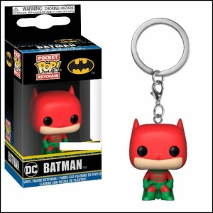 Pop! Keychain Batman (Holiday)
