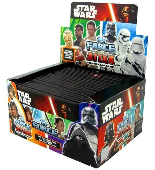 Star Wars Topps Force Attax Trading Card Game Serie 1 Topps Booster Pack - Star Wars Force Attax | The Geek Universe