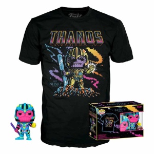 Pop Tees Thanos black light special edition