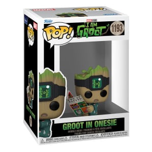 Funko Pop Groot in onesie with book #1193 Marvel's I am Groot