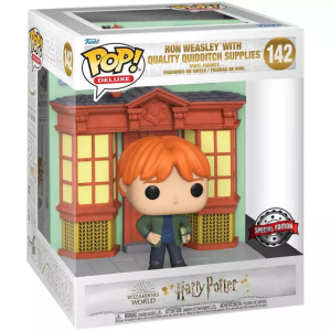 Funko Pop Ron Weasley with quality quidditch supplies #142